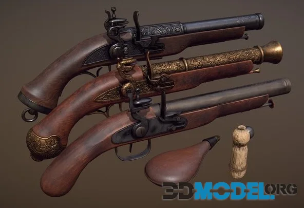 Flintlock Pistols (PBR)