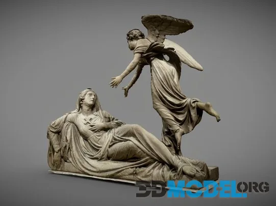 Funerary Monument Of Comtess Louise De Celles (PBR)