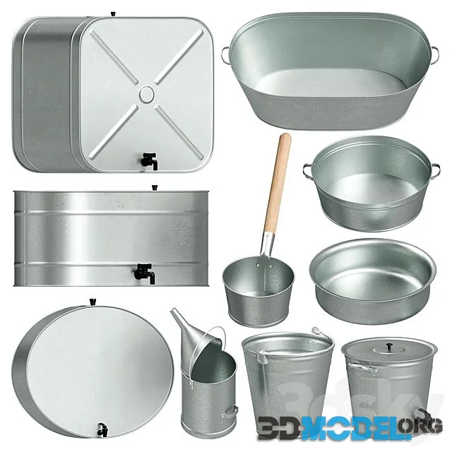 Galvanized Containers