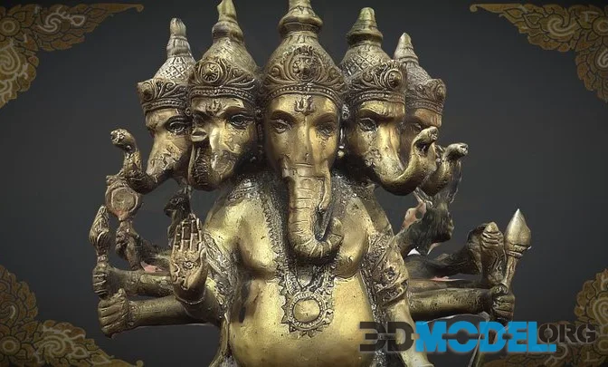 Ganesha (5 Headed Mode) (PBR)