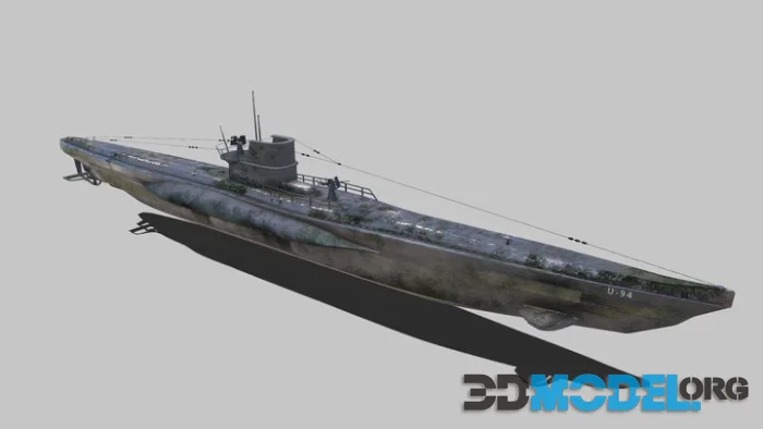 GERMAN U 94 SUBMARINE 4K (PBR)