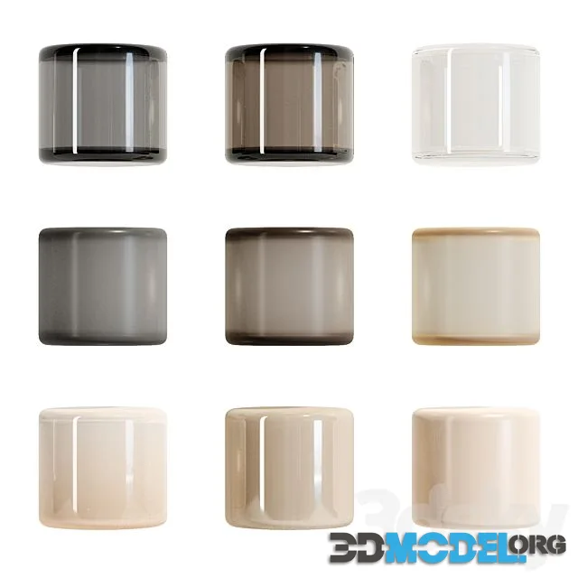 Glass Material Set