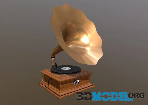 Gramophone Vintage 1910 (PBR)