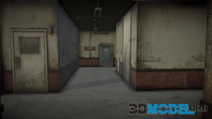 Horror Corridor 1 (PBR)