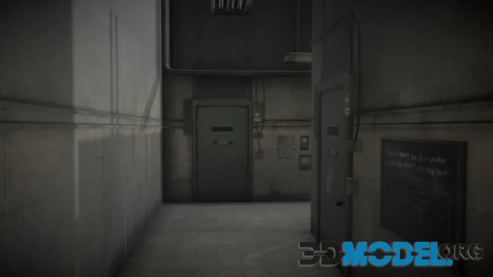 Horror Corridor 2 (PBR)