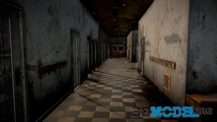 Horror Corridor 5 (PBR)
