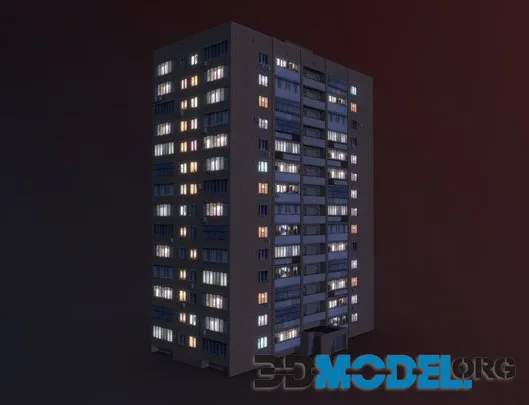 II 67 Vuliha Tower Night Version (PBR)