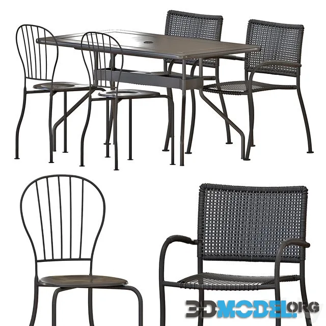 IKEA VIHOLMEN Table And Chairs