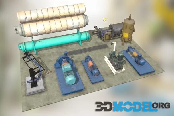 Industrial Hardware Set (PBR)