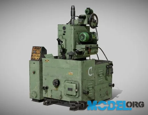 Industrial Milling Machine 03 (PBR)