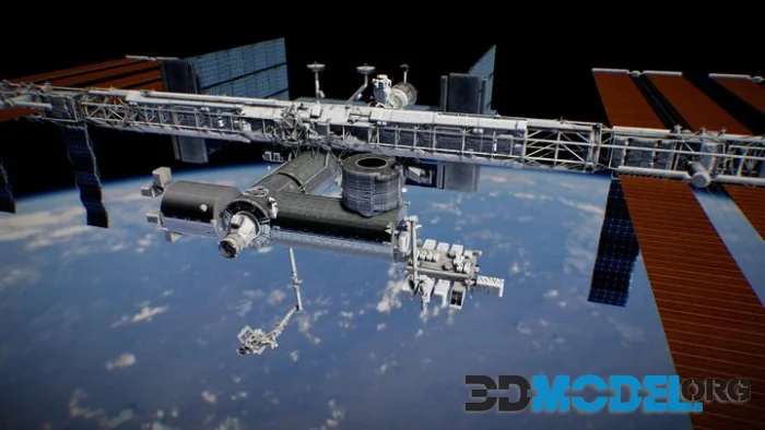 International Space Station ISS (PBR)
