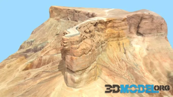 Jabal Tuwaiq Mountain, Riyadh, Saudi Arabia (PBR)