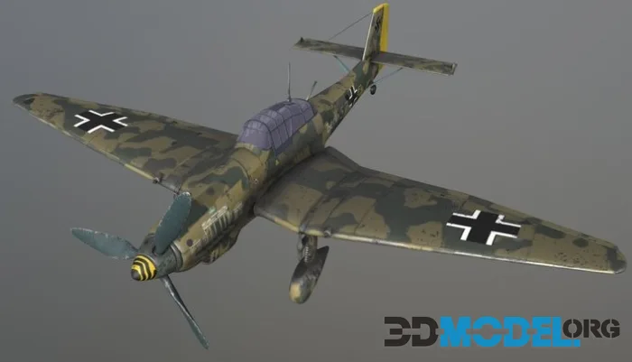 Junkers Ju 87 Stuka Berlin Design (PBR)