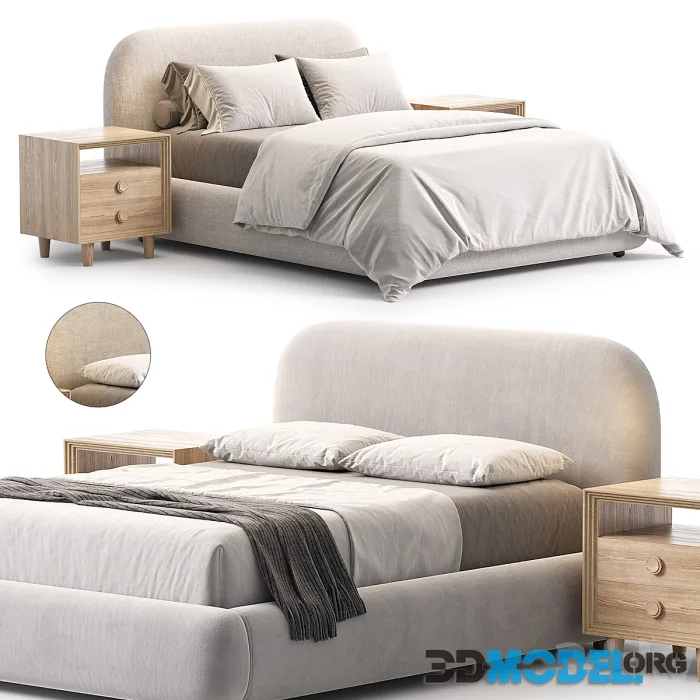 Laurent bed by Westelm
