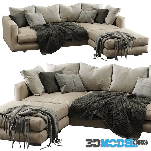 Leather Sofa Malibu By Marac