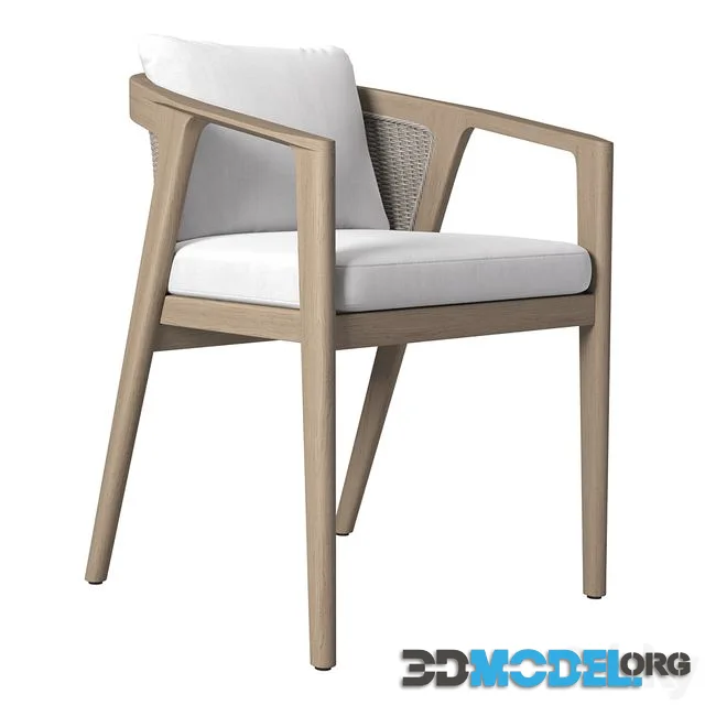 Malta Teak Dining Armchair
