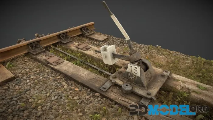 Manual Railroad Switch Arrow (PBR)