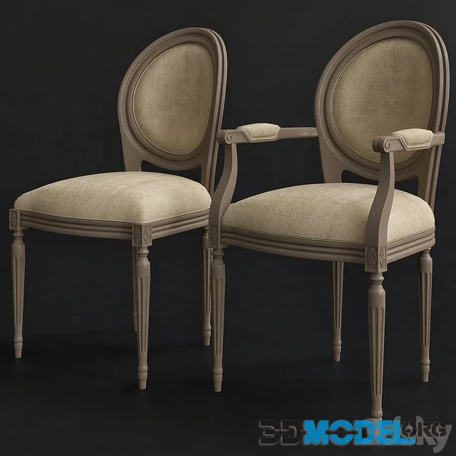 Medallion Xvi Chair 1 Louis Modern
