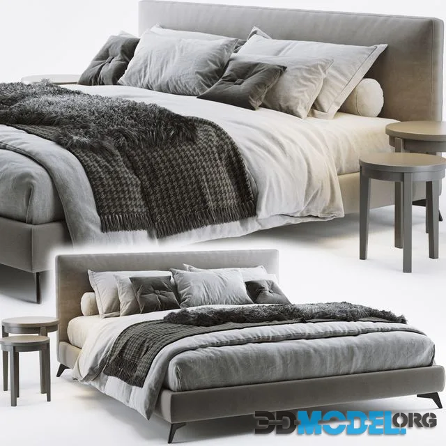 Meridiani Stone Up Bed