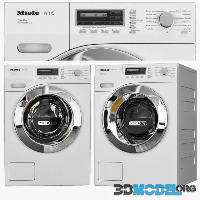 Miele_WTF130_WPM washing machine