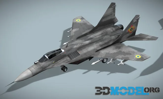 MIG 29 Fulcrum   Ghost Of Kyiv (PBR)