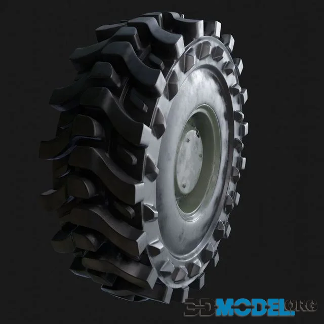 Military Vehicles Wheel (PBR)
