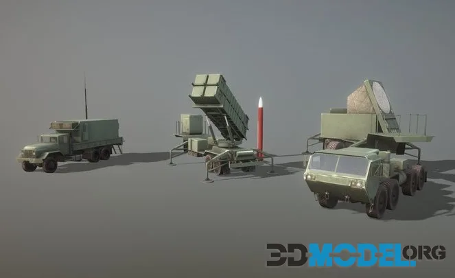 MIM 104 Patriot Surface To Air Missile (PBR)