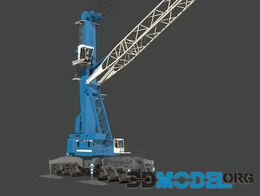 Mobile Harbour Crane LHM 250 (PBR)