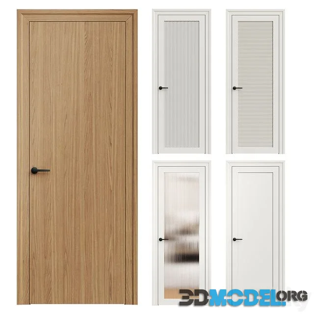 Modern single door - Interior door 189