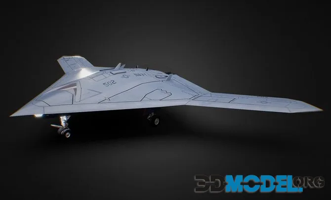 Northrop Grumman X 47B Drone (PBR)