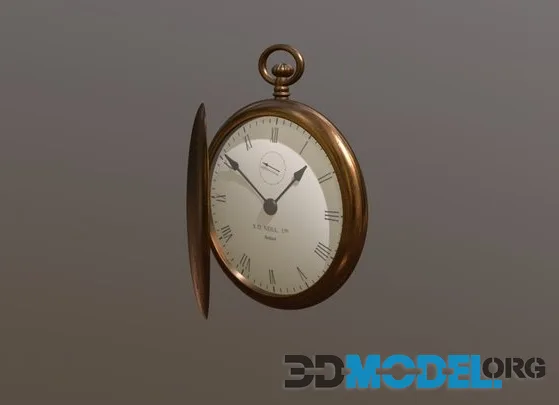 Old Pocket Watch (PBR)