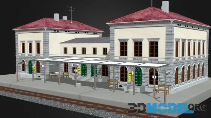 Old Station (Industrial Building Series No1) (PBR)