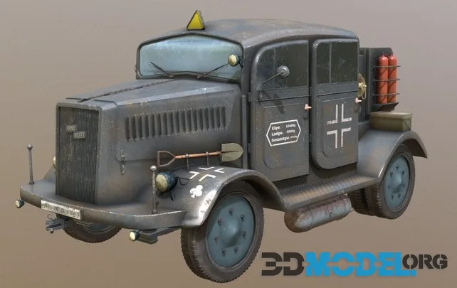 Opel Blitz Special V2 Rocket Truck (PBR)