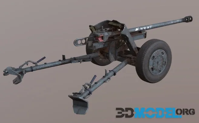 Pak 38 German Cannon (PBR)
