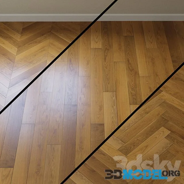 Parquet Board Karelia Oak Grain Brown