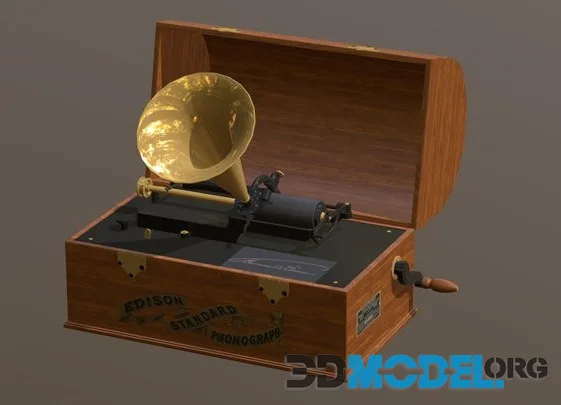 Phonograph Edison (PBR)