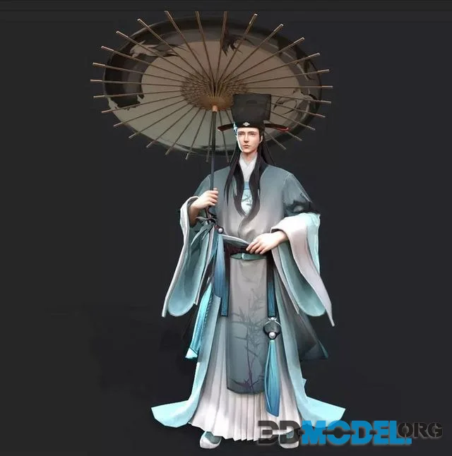 Poet-Li Bai (PBR)