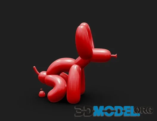 Pooping Balloon Sausage Dog (PBR)