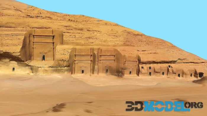 Qasr Al Bint Madain Saleh Saudi Arabia (PBR)