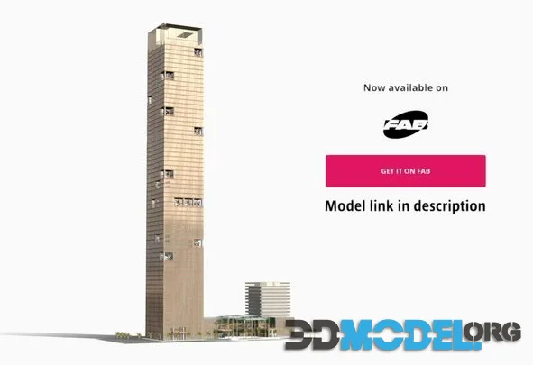 Rafal Living Tower Saudi Arabia (PBR)
