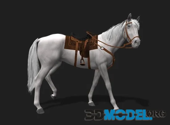 Realistic Animated Horse (PROMOTIONAL PRICE) (PBR)
