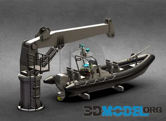 RHIB   Rigid Hulled Inflatable Boat (PBR)