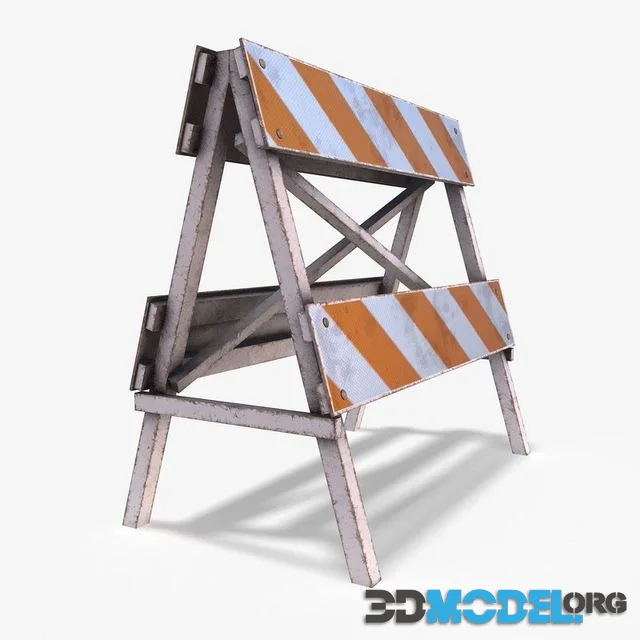 Roadworks Barricade Dirt (PBR)