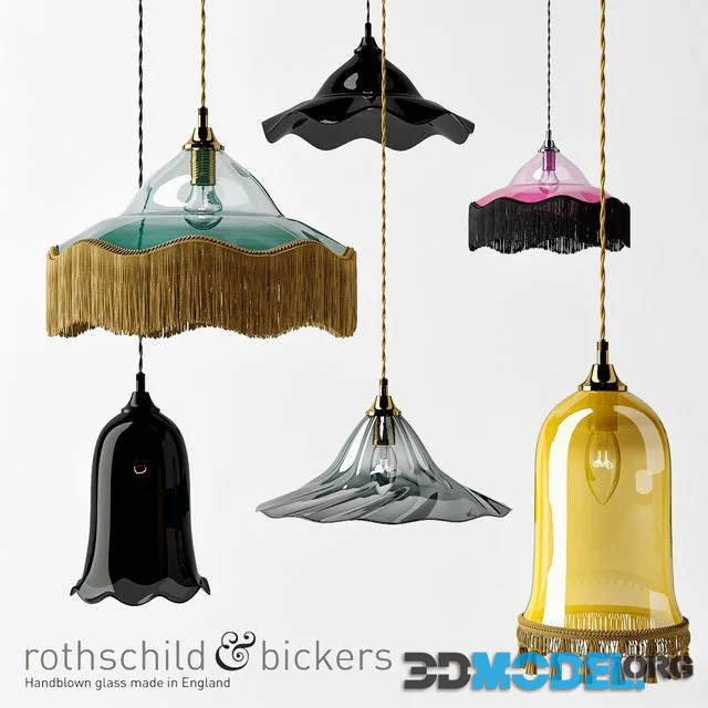 Rothschild & Bickers lamp set