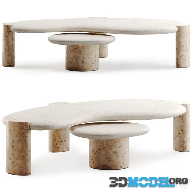 Sassolino Coffee Side Table by Crate & Barrel
