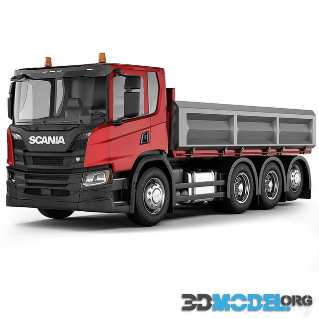 Scania P500 tipper 2018