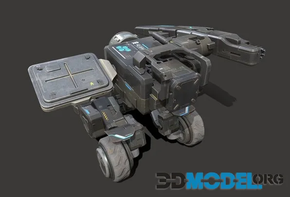 Scifi Model537 (PBR)