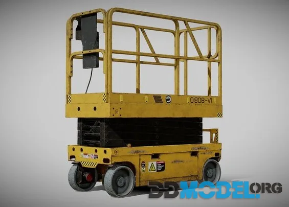 Scissor Lift Animated (PBR)