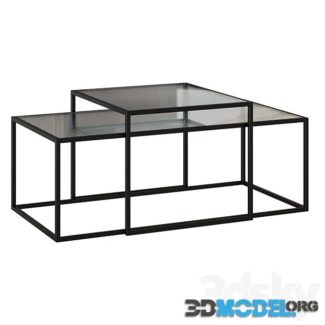 Set of 2 Tables Akemi