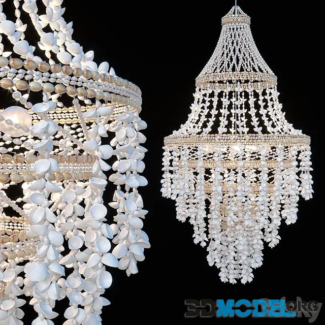 SHELL Chandelier D800